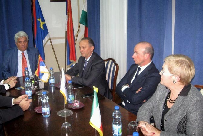 Olasz befektetők Szenttamáson 2015. november 13. képek